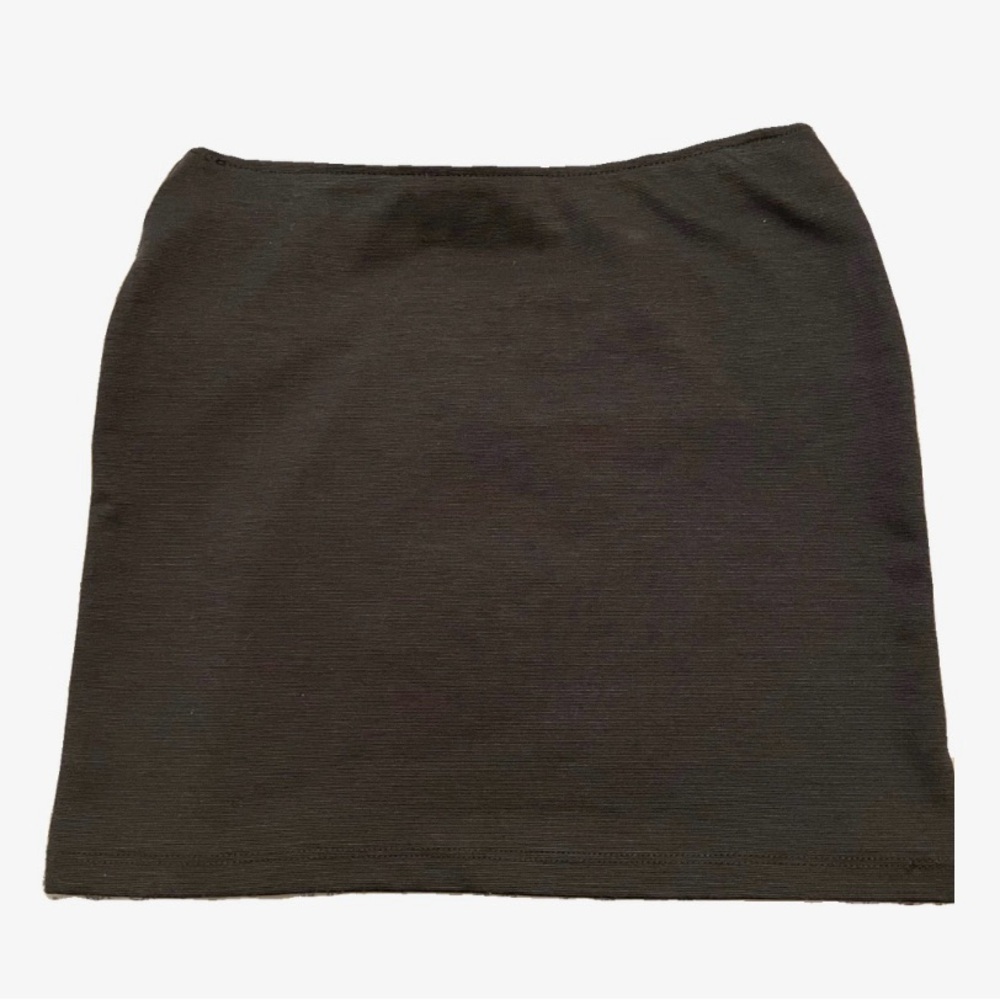 Classic grey Mini Skirt